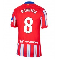 Atletico Madrid Pablo Barrios #8 Replica Home Shirt 2024-25 Short Sleeve